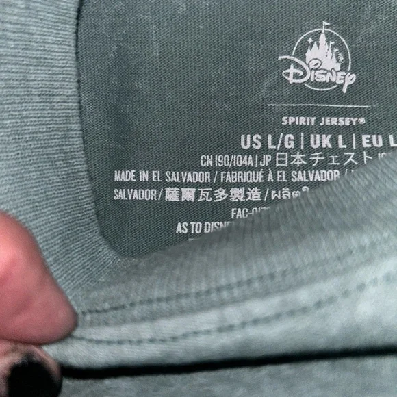 Disney Glow in the Dark Haunted Mansion Spirit Jersey